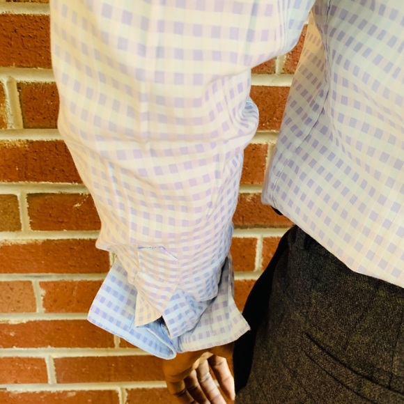 Long Sleeve Tailored Men’s Dress Shirt - Picture 5 of 8